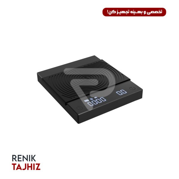 ترازو-(اسکیل)-تایم-مور-مدل-بلک-میرور-پلاس