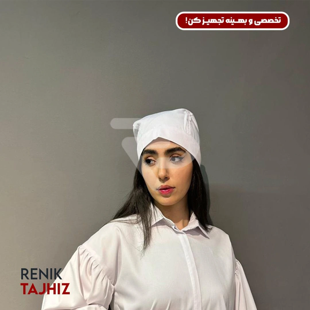 10901499.webp کلاه پشت گردنی سفید RENIK - Image 3