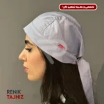 کلاه گرد پشت گردنی طوسی RENIK