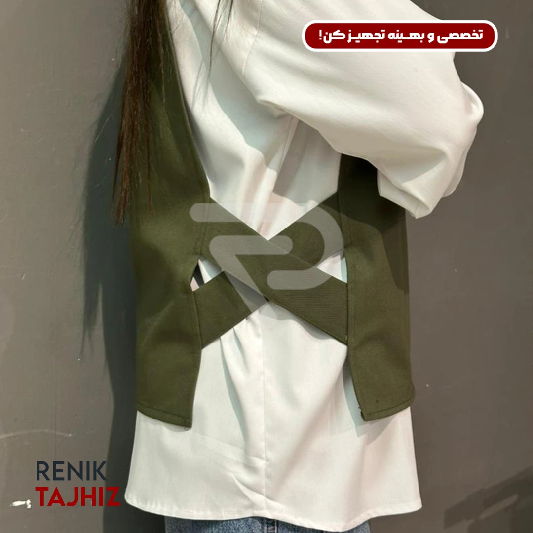 4rwesdfr4.webp وست طرح جلو بسته پارچه کتان سبز Renik - تصویر 5