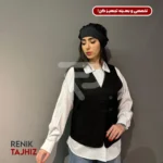 وست دبل براس پارچه کتان مشکی RENIK