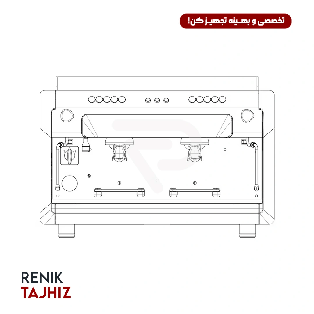 Core-2001.webp اسپرسوساز آستوریا (astoria) مدل Core 200 دو گروپ - Image 4