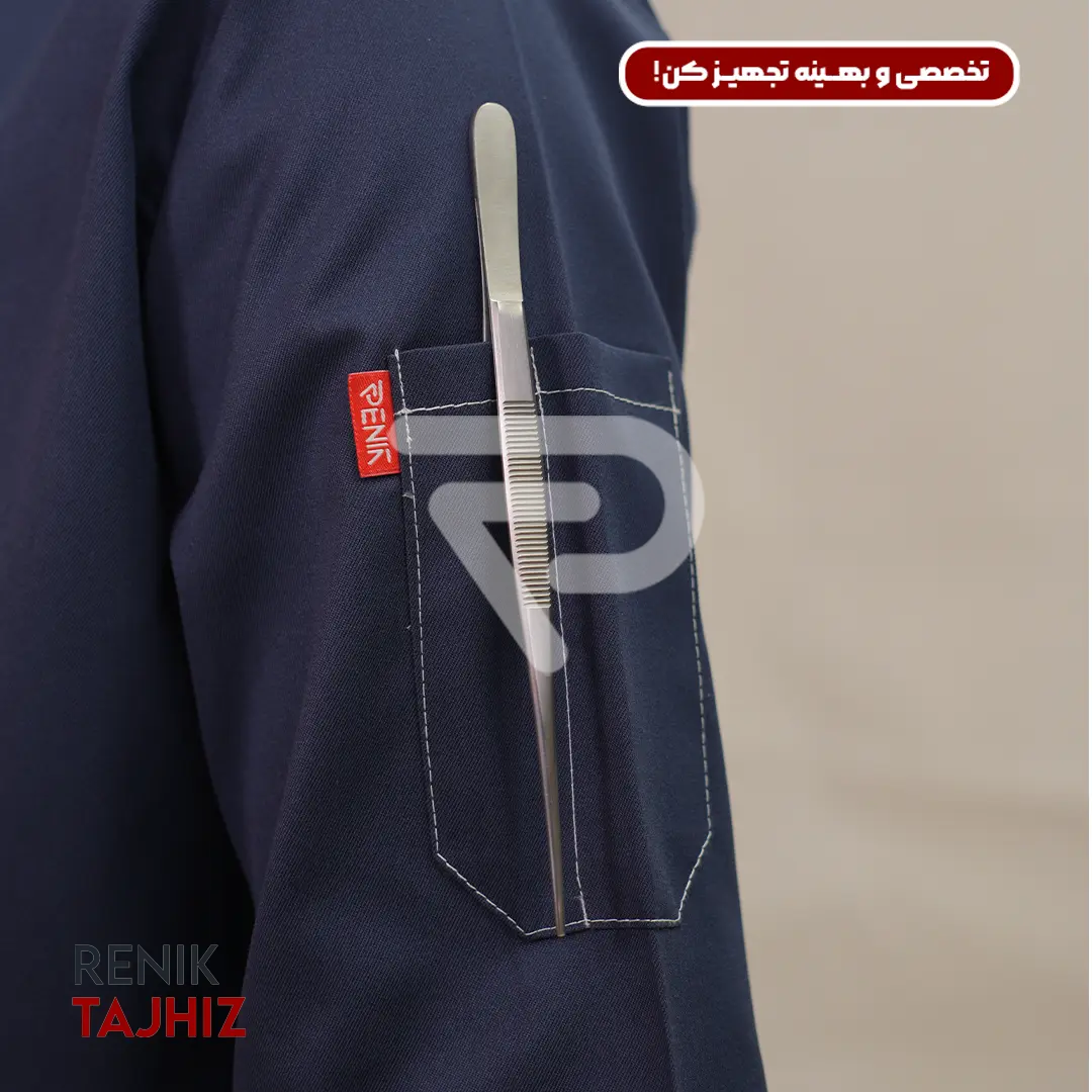 Renik_0026s_0001_DSC03888.webp روپوش سر آشپزی 3 دکمه ای طوسی - Image 2