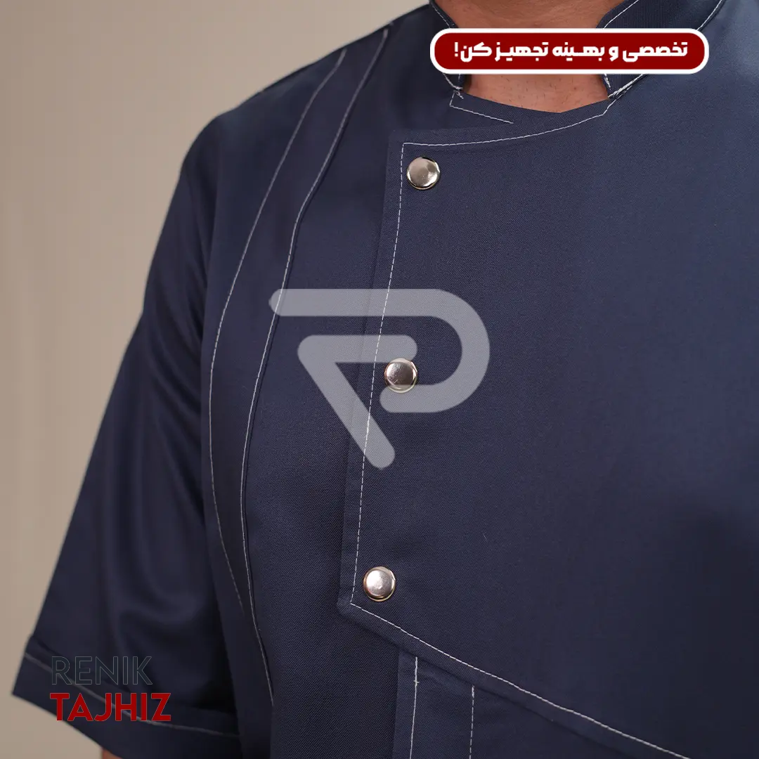 Renik_0026s_0002_DSC03884.webp روپوش سر آشپزی 3 دکمه ای طوسی - Image 3