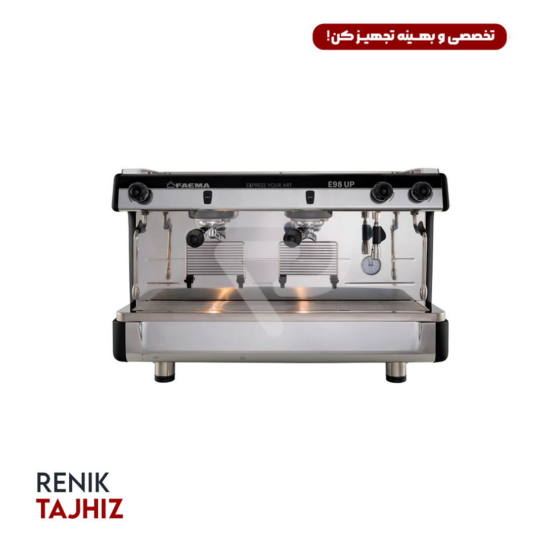 SEMI-AUTO-TALL.jpg اسپرسوساز فائما مدل E98 UP (نیمه اتوماتیک تال کاپ) - Image 1