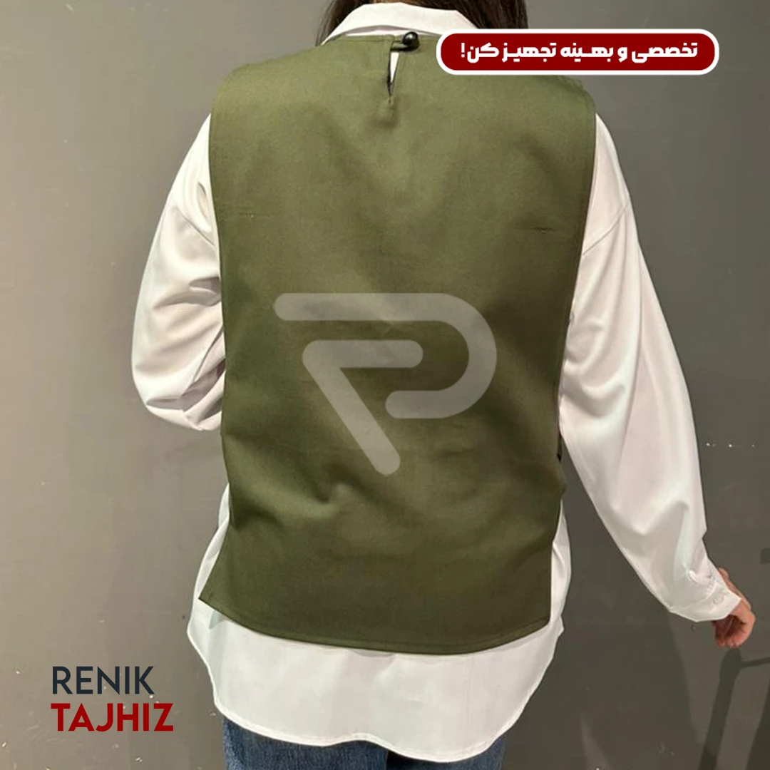 e4r3wer.webp وست طرح جلو بسته پارچه کتان سبز Renik - تصویر 3
