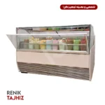 تاپینگ بستنی پارس گل (18 کاسه)