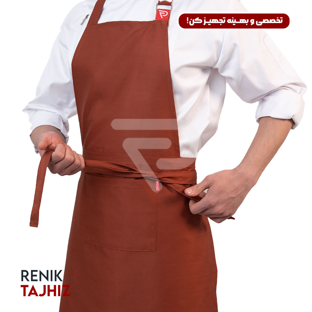 آجری6.jpg پیشبند (اپرون) ذوزنقه (11 رنگ) - Image 13