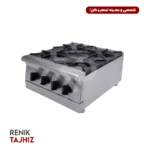 اجاق گاز 4 شعله رومیزی مطبخ آرا
