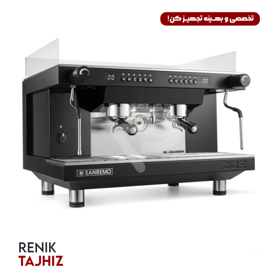 اسپرسو-ساز-صنعتی-سن-رمو-زوِیی-کامپتیشن-دو-گروپ-تمام-اتوماتیک.jpg اسپرسو ساز صنعتی سن رمو (SANREMO) دو گروپ مدل ZOE Competition - Image 1