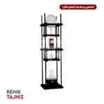 تاور کلدبرو 2 لیتری چوب و فلز WI2(تنوع رنگ)