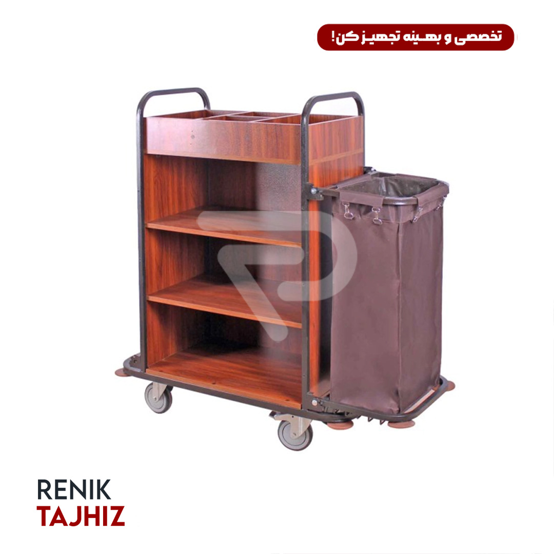 ترولی-خانه-داری-هتلی-دو-کیسه-تاشو-درب-دار-94106.jpg ترولی خانه داری هتلی تک کیسه تاشو 9450 - Image 1