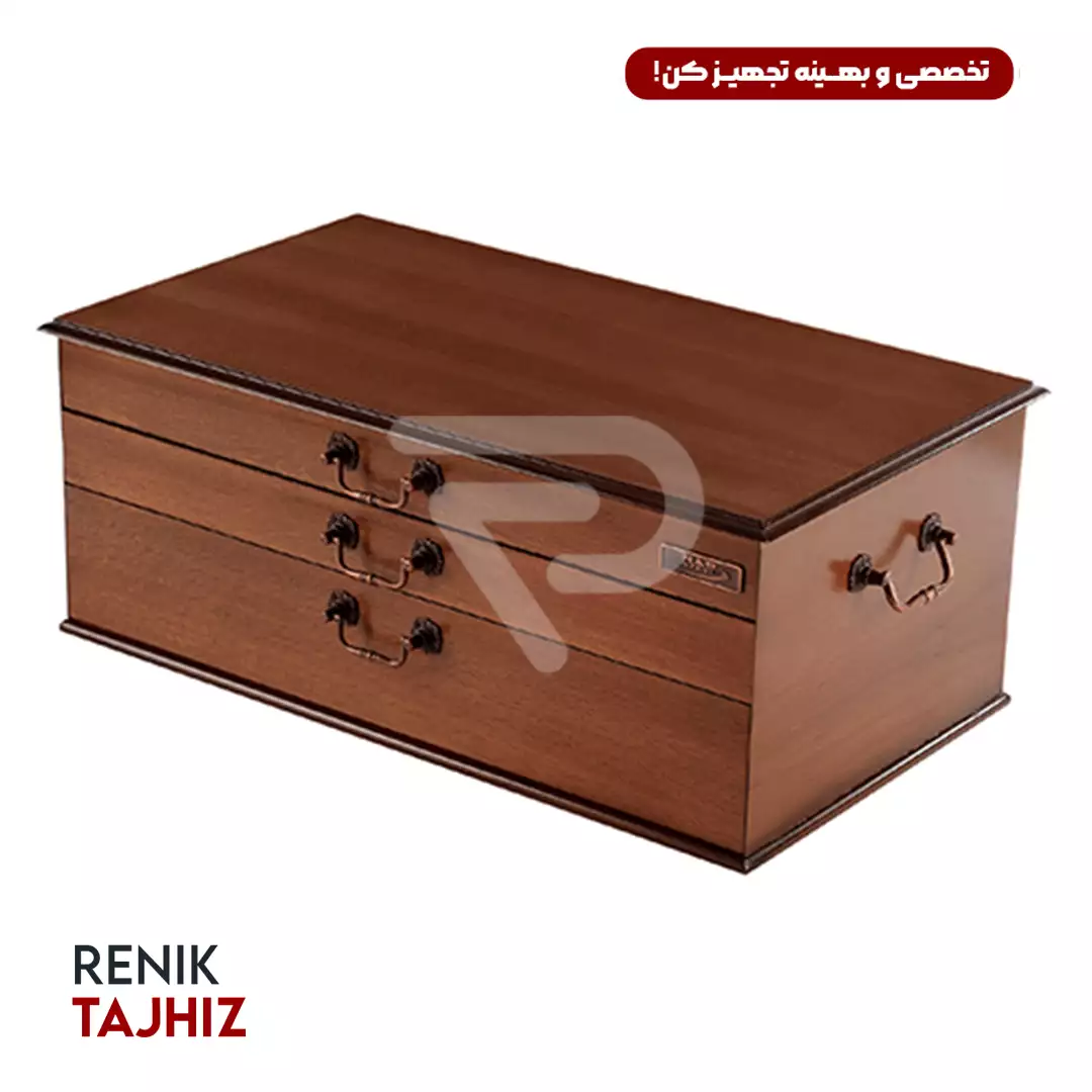 سرویس-فلورانس-طلائی-جعبه-گردویی1.webp سرویس ۱۱۶ پارچه فلورانس طلائی جعبه گردویی - Image 15