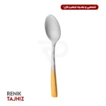 قاشق چای خوری فلورانس طلائی ۶ عدد