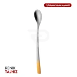 قاشق شربت خوری فلورانس طلائی ۶ عدد