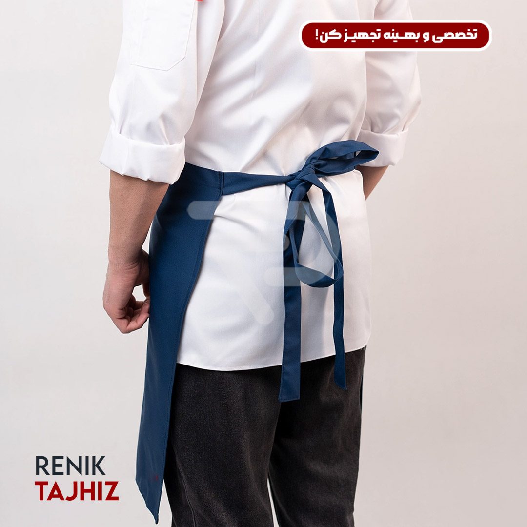 سورمه-ای-5.jpg پیشبند (اپرون) ذوزنقه (11 رنگ) - Image 23