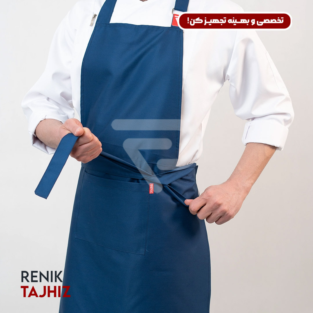 سورمه-ای-6.jpg پیشبند (اپرون) ذوزنقه (11 رنگ) - Image 24