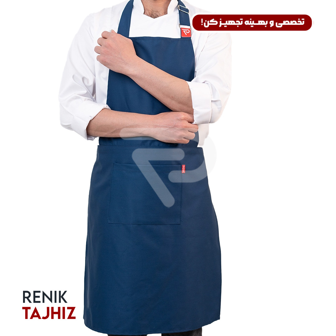 سورمه-ای1.jpg پیشبند (اپرون) ذوزنقه (11 رنگ) - Image 20