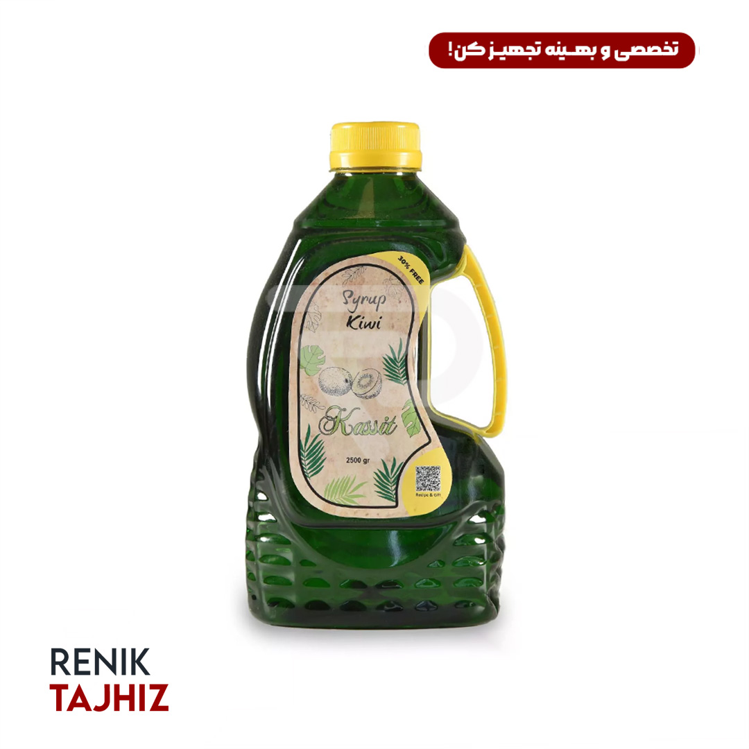 سیروپ-2500-گرمی24.jpg سیروپ کیوی کاسیت 2000 گرمی KASSIT KIWI SYRUP - Image 1