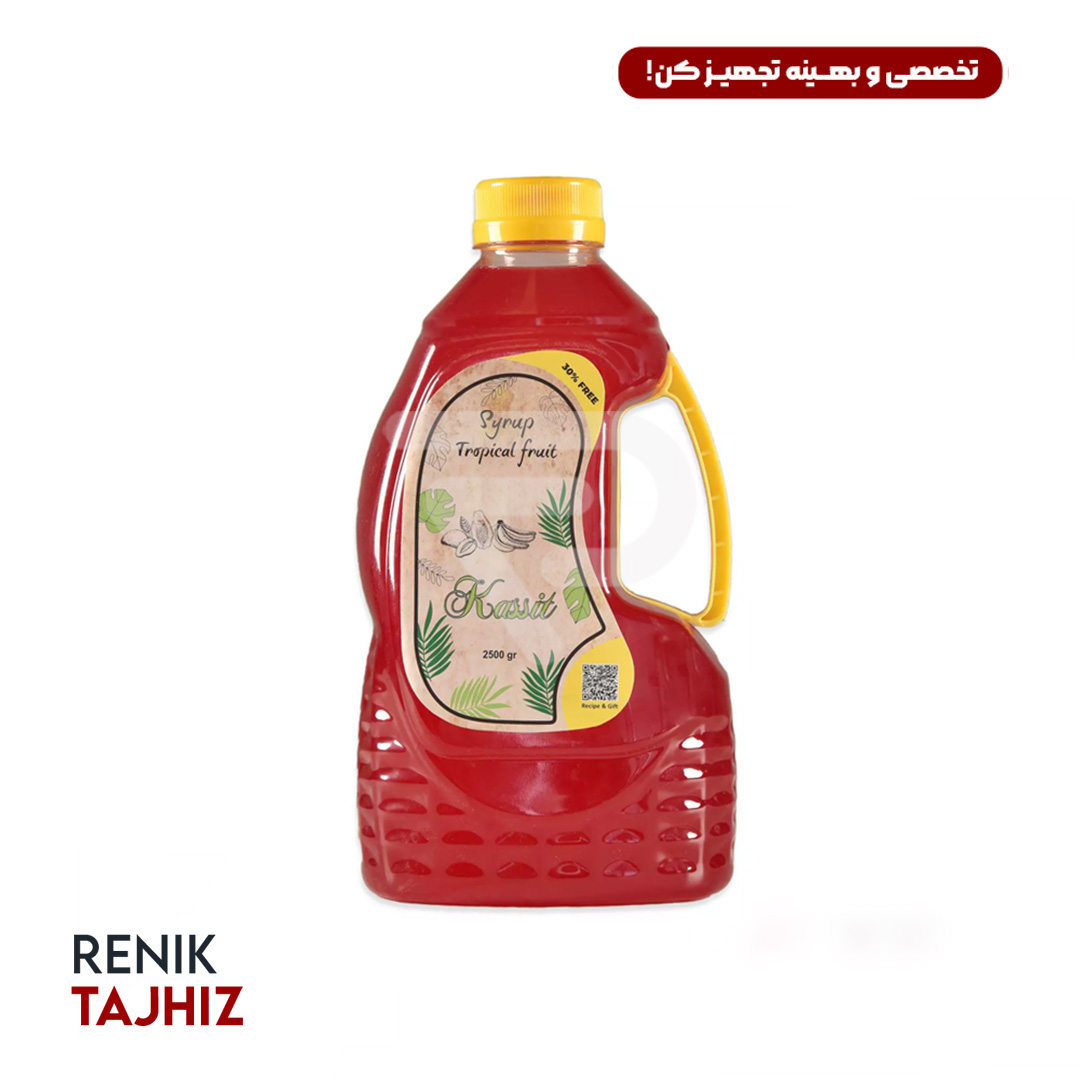 سیروپ-2500-گرمی5.jpg سیروپ تروپیکال کاسیت 2000 گرمی KASSIT TROPICAL FRUIT SYRUP - Image 1