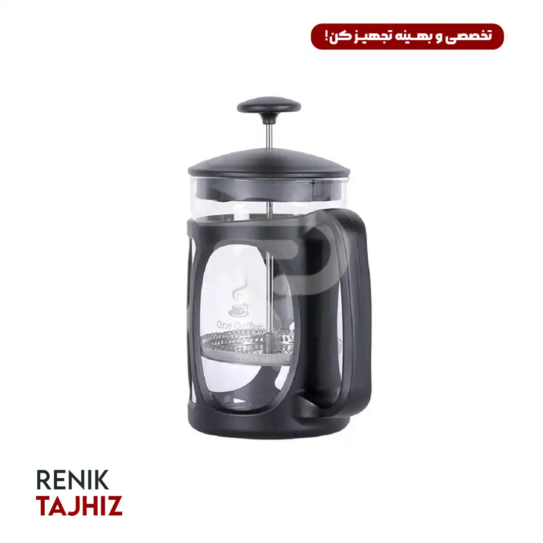 فرنچ-پرس-وان-کافی-ONE-COFFEE-800-میلی-لیتر.webp فرنچ پرس وان کافی (ONE COFFEE) 800 میلی لیتر - Image 1