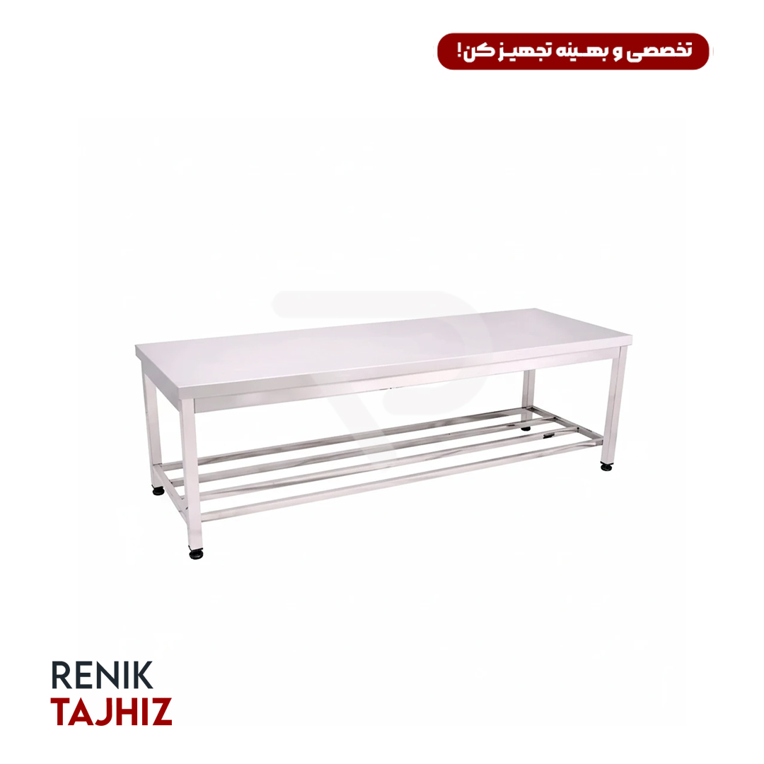 میز-کار-استیل-زیر-گریل-1908065-سانت-Renik.jpg میز کار استیل زیر گریل 190*80*65 سانت Renik - Image 1