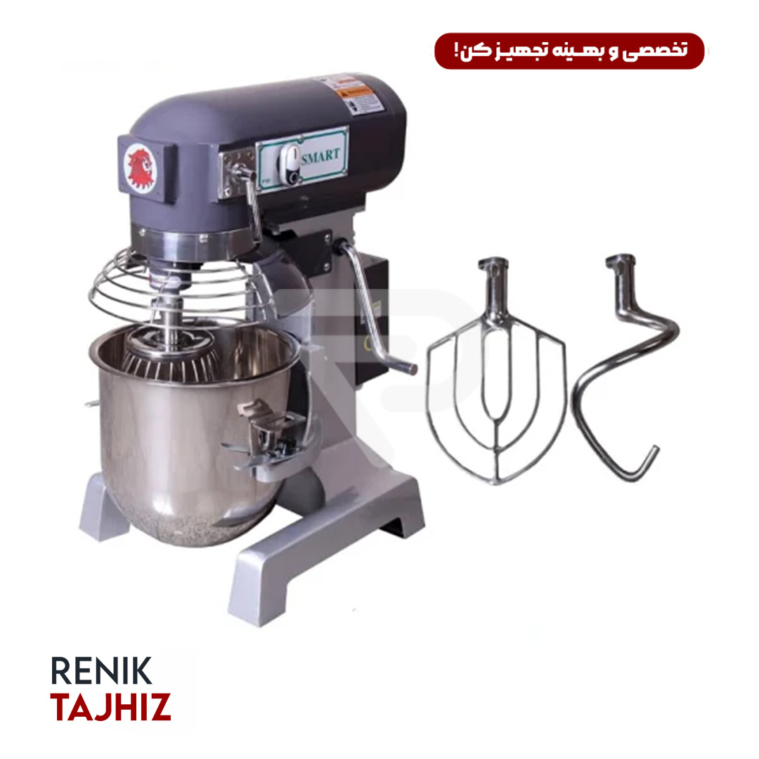 میکسر-همزن-قنادی-10-لیتری-اسمارت-SMART.jpg میکسر همزن قنادی 10 لیتری اسمارت SMART - Image 2