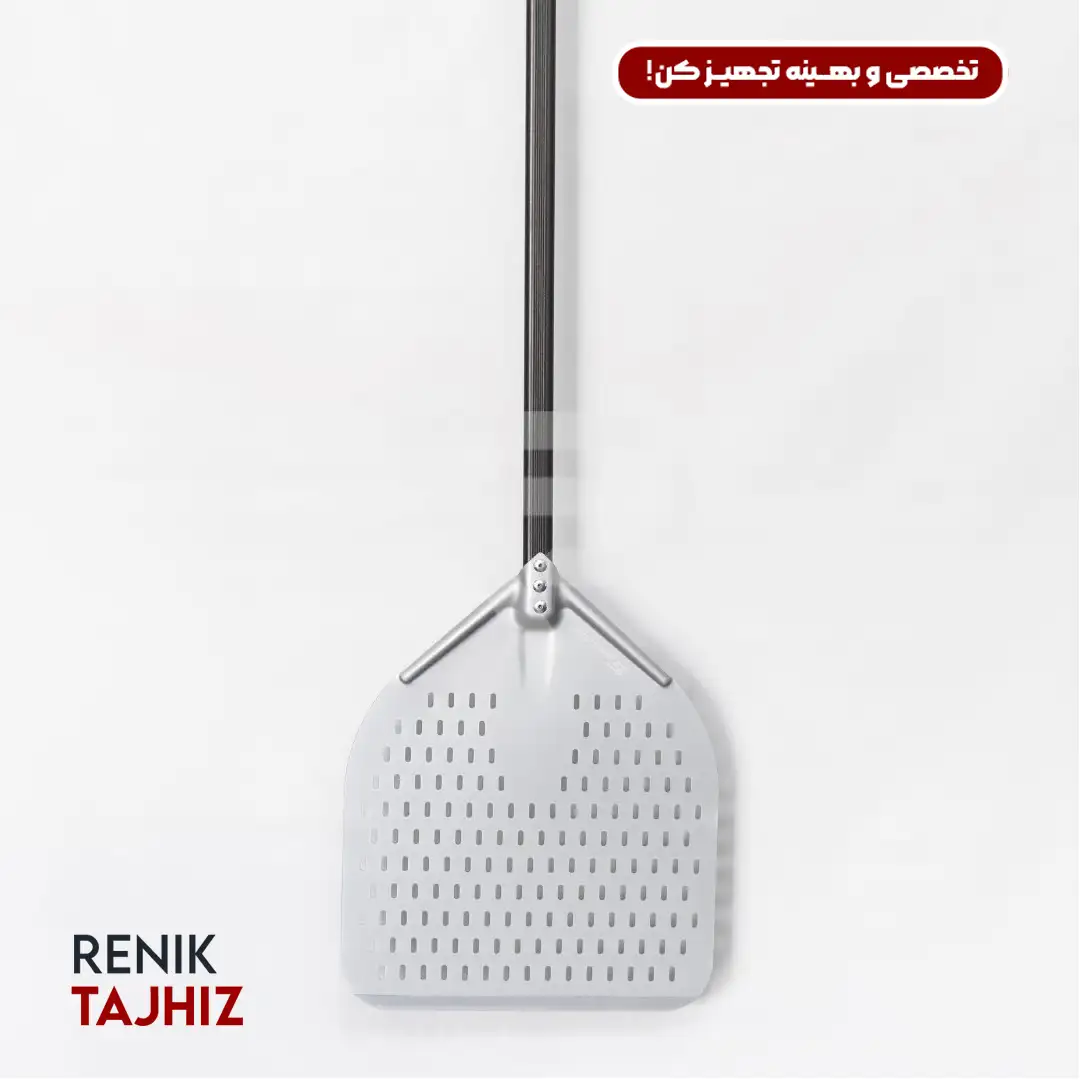 پارو-پیتزا-مربع-پانچ-سیلور-دسته-120.webp پارو پیتزا مربع پانچ سیلور دسته 120 - Image 1