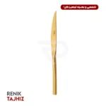 کارد استیک فلورانس طلایی PVD