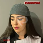 کلاه لئونی مخمل طوسی RENIK