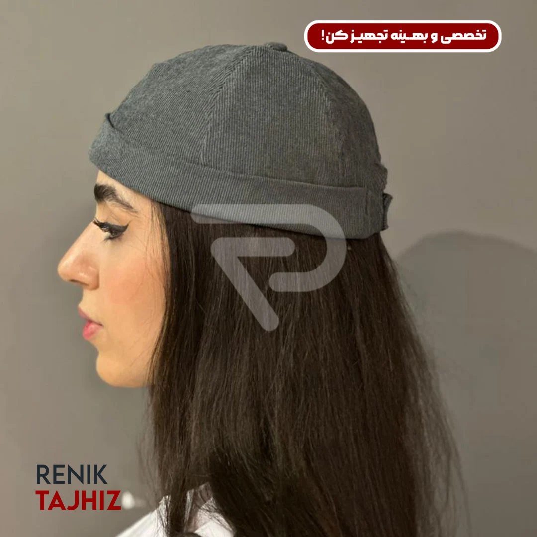 کلاه-لئونی-مخمل-طوسی-RENIK1.webp کلاه لئونی مخمل طوسی RENIK - Image 2