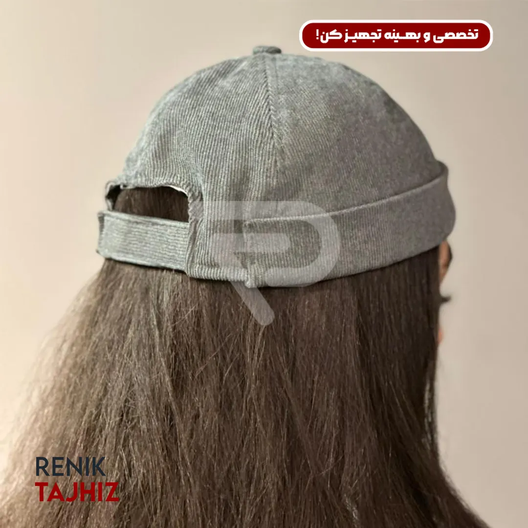 کلاه-لئونی-مخمل-طوسی-RENIK11.webp کلاه لئونی مخمل طوسی RENIK - Image 3