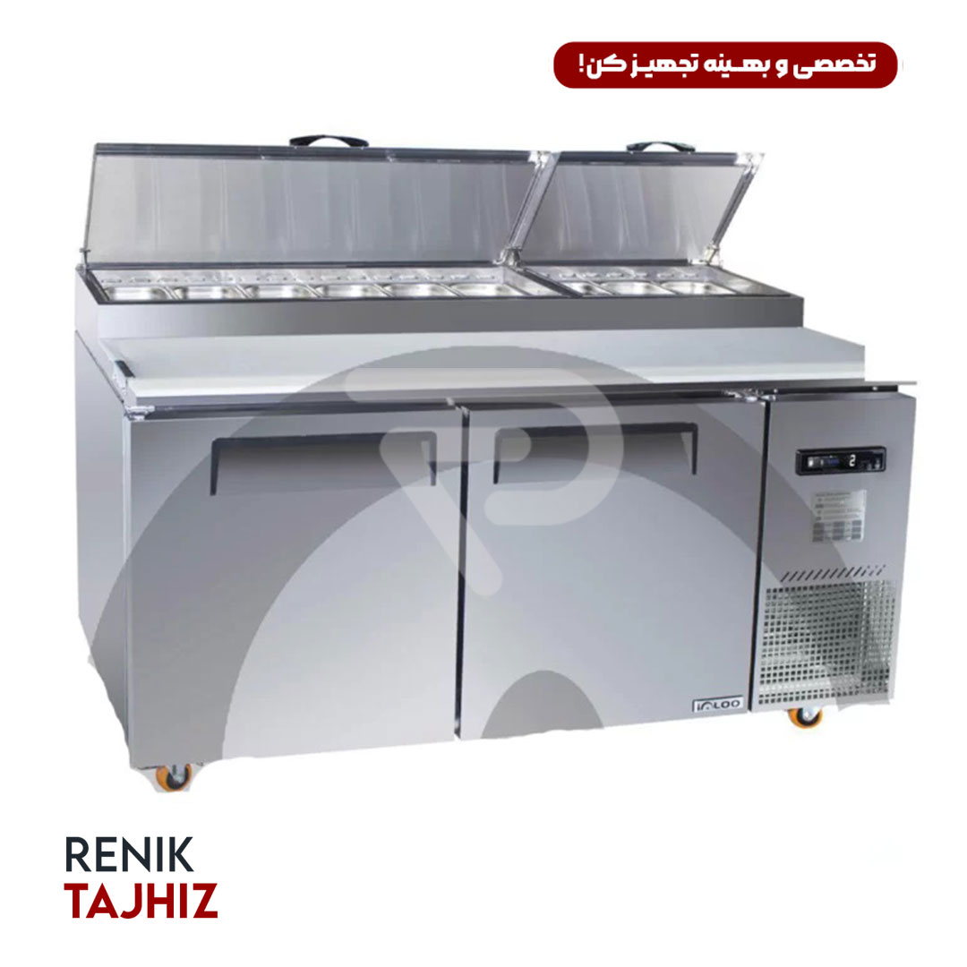 یخچال-تاپینگ-پیتزا-استیل-IGLOO.jpg یخچال تاپینگ پیتزا استیل IGLOO - Image 1