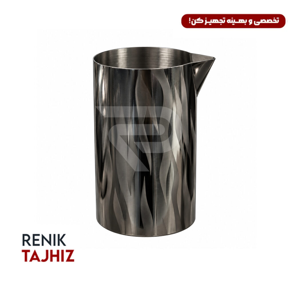میکسینگ گلس دوجداره مشکی Milano MT005BK