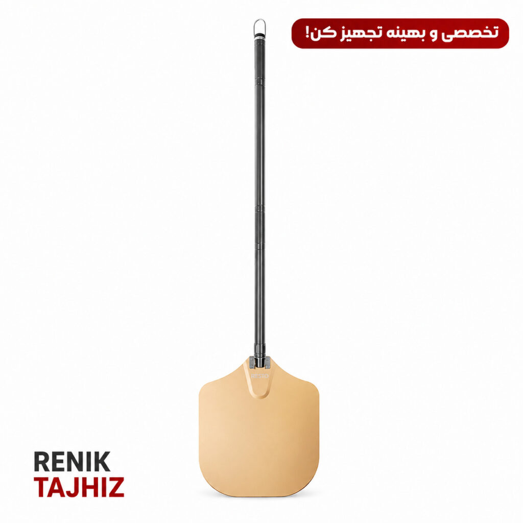 پارو پیتزا مستطیل 30 دو دسته طلایی BEST PSC P02AG
