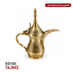 دله سوری آلومینیوم هندی نقش دار سایز 7