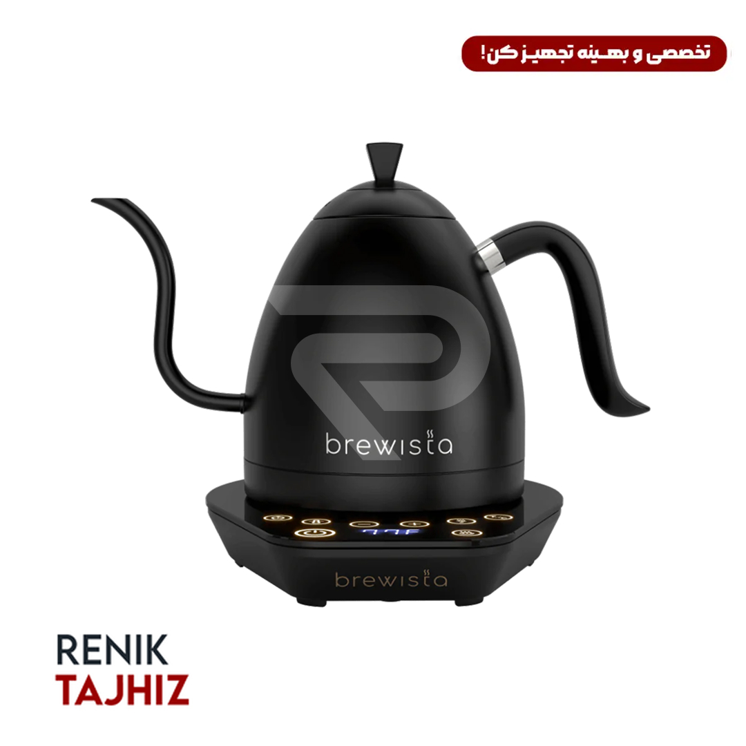کتل برقی سری پرو آرتیزان 600 میل مشکی Brewista کتل برقی سری پرو آرتیزان 600 میل مشکی Brewista