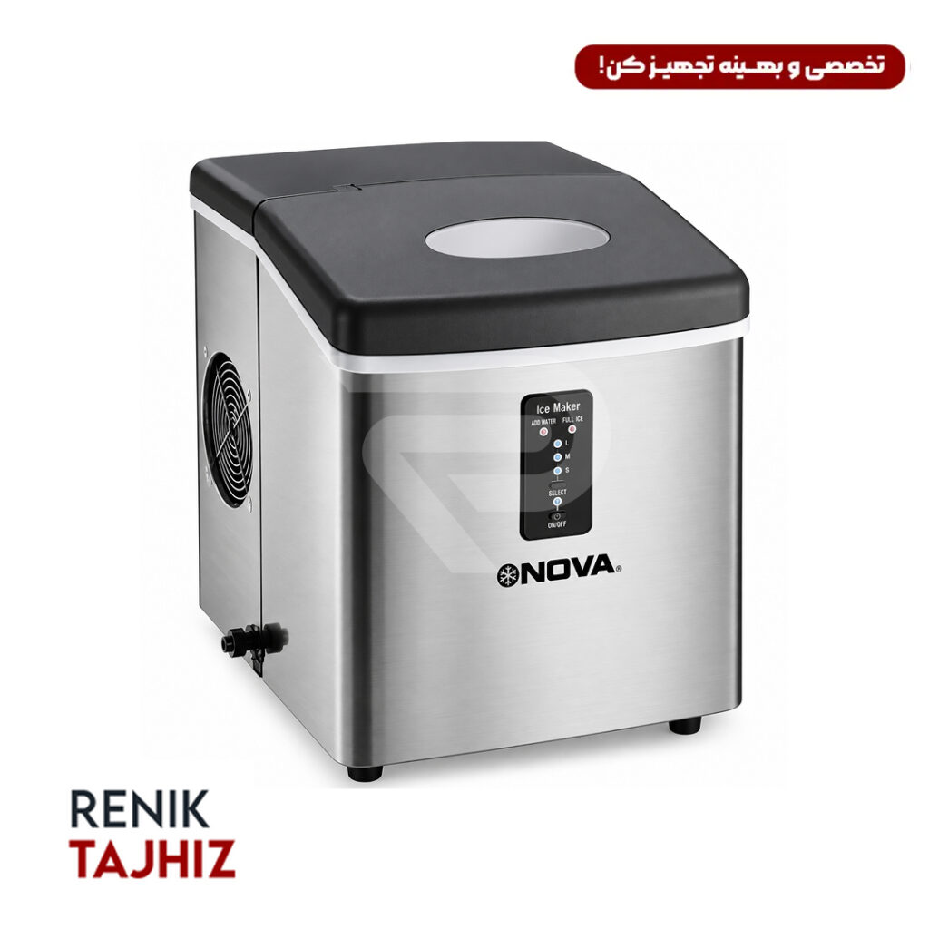 یخساز 15 کیلویی مشکی NOVA