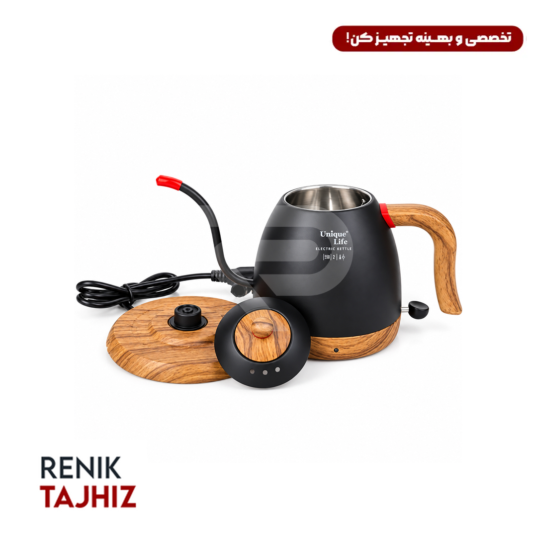 کتل برقی طرح چوب Unique Life کتل برقی طرح چوب Unique Life