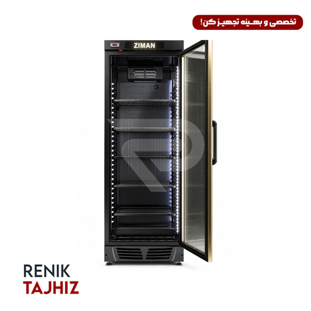 فریزر 60 سانت کلاسیک مشکی ziman