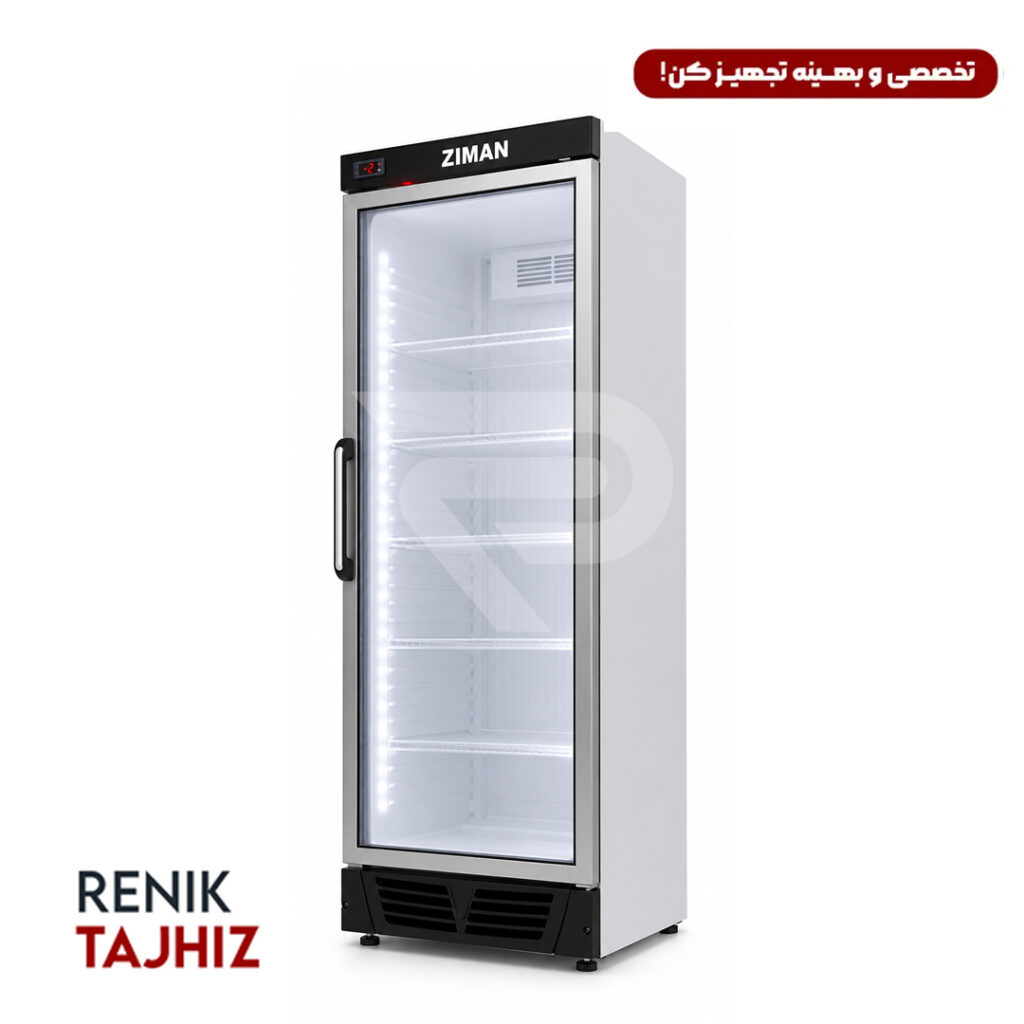فریزر 60 سانت کلاسیک سفید ziman