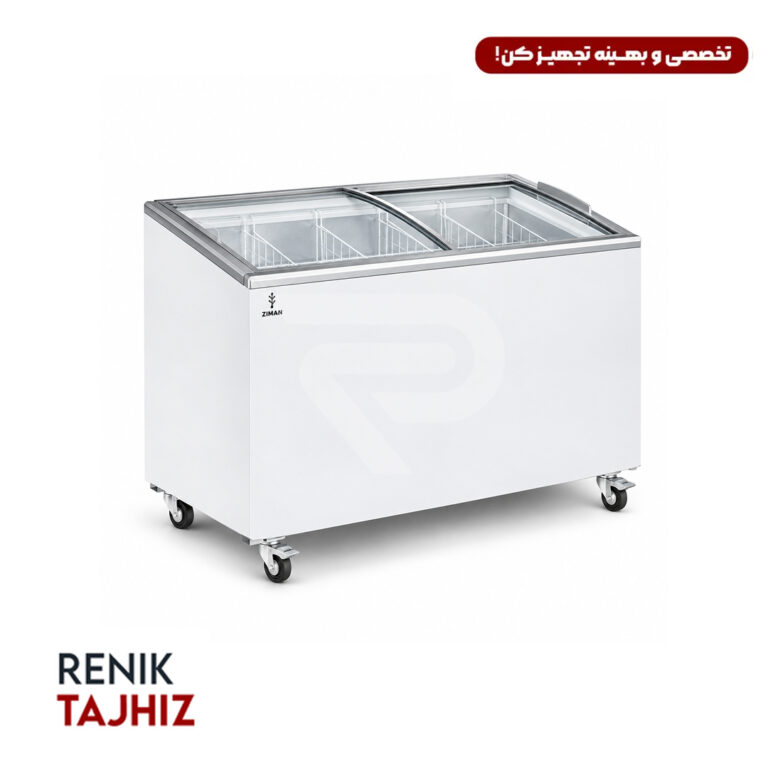 فریزر افقی 500 لیتر سفید ziman