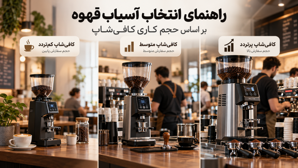 آسیاب قهوه برای کافی شاپ